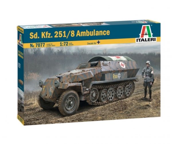 Sd.Kfz. 251/8, Ambulance, 1:72